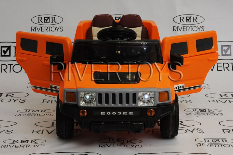 Детский электромобиль RiverToys HUMMER E003EE с дистанционным управлением Детский электромобиль RiverToys HUMMER E003EE с дистанционным управлением