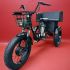 Трехколесный электровелосипед Fat Trike T LUX с задним сиденьем